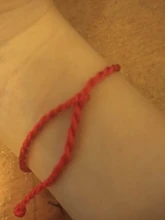 Pulsera de hilo rojo Unisex, para parejas, amigos, la suerte, regalos, joyería hecha a mano, 10 Uds.