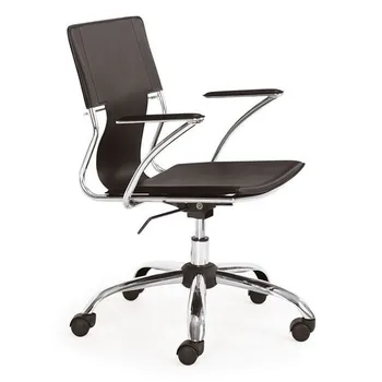 

Office armchair BERLIN, rotating, plating, nappel Black