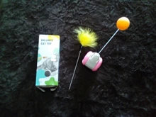 Vaso Swing juguetes para gatos gato interactivo equilibrio coche gato juguete de persecución con Catnip para mascotas productos para Dropshipping. Exclusivo.