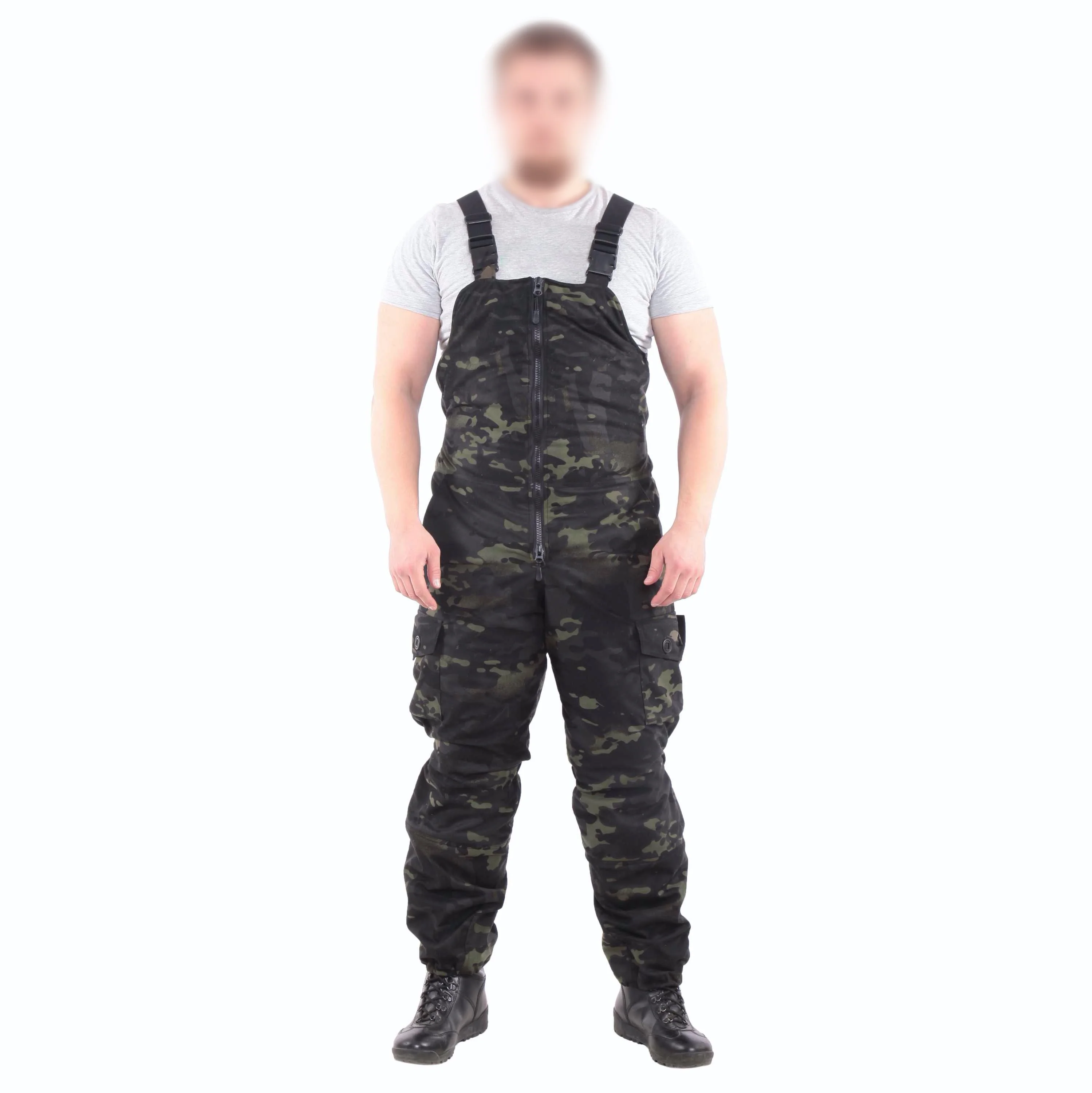 Костюм Горка-Зима облегченный мембрана multicam black