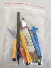 Herramientas de reparación de teléfonos móviles, juego de destornilladores de apertura para iPhone, iPad, ordenador portátil, Kit de herramientas de mano de desmontaje, herramienta de apertura, 22 en 1