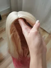 L-Email Wig Blonde Ahri Cosplay Synthetic-Hair KDA Baddest Heat-Resistant with LOL Ears