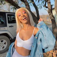 Vallbest-mechones de cabello liso 613 rubio con cierre, extensiones de cabello humano mechones malasio con cierre de encaje, pelo Remy para bebé