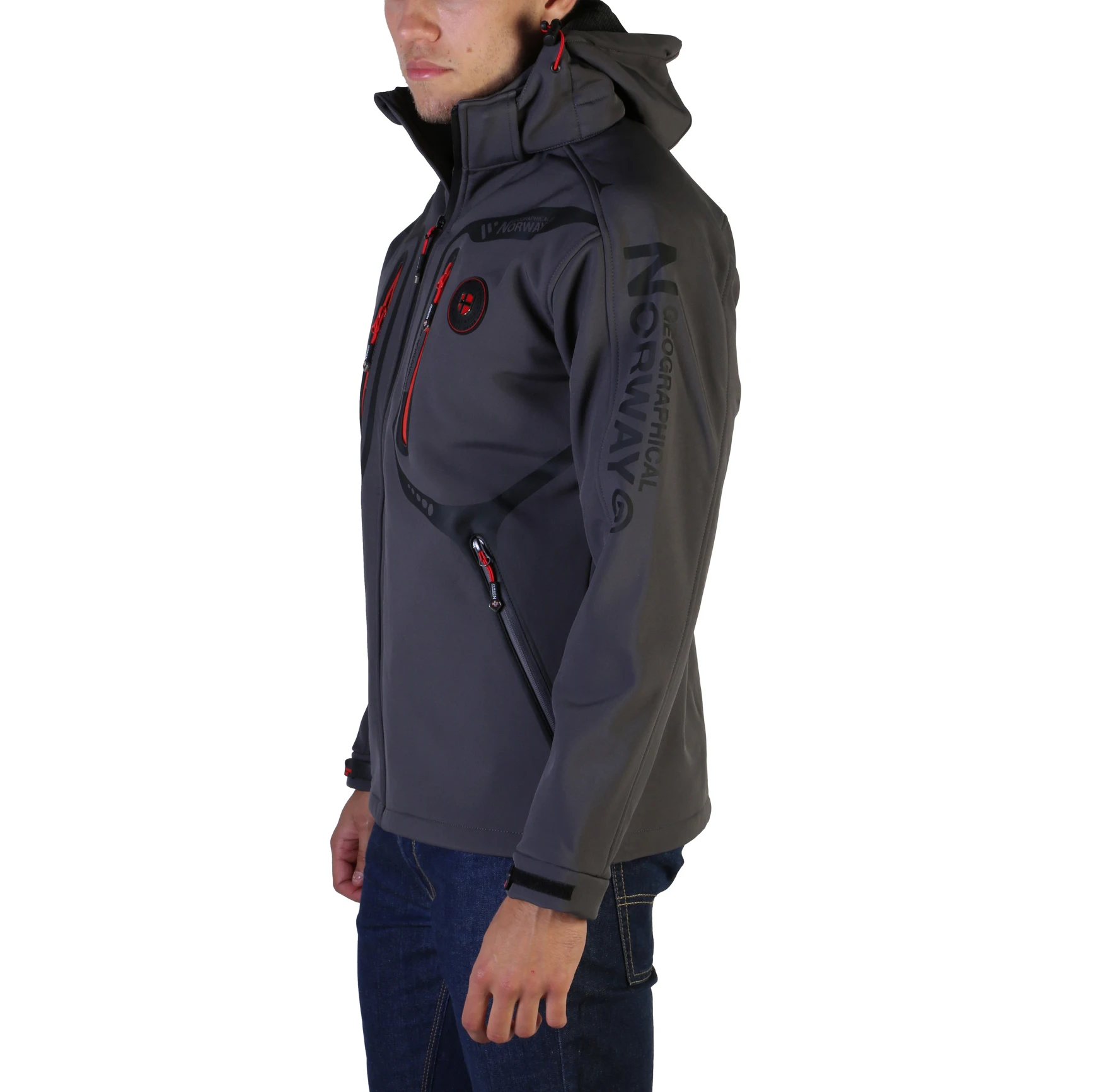 Geographical Norway Tinin_man мужские серые 102570. Цвет: серый, размер: XXXLGeographical Norway8050750412983
