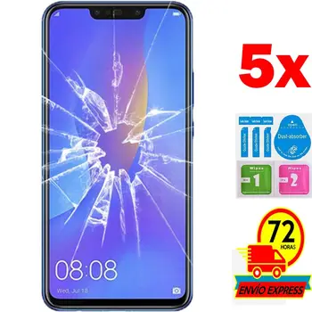 

5x Protectors Screen Tempered Glass for for HUAWEI P SMART PLUS 2018 (Not Full SEE INFO) KIT