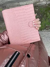 Moterm Luxe-planificador de anillos A5 con carpeta de anillos de 30mm, Agenda, organizador de granos Crocs, diario, Bloc de notas, cuaderno de bocetos