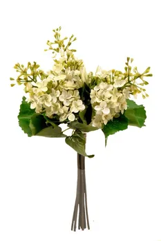 

ARTIFICIAL flower BOUQUET lilac cream 3 flowers Ø 20X40 6 pcs per box