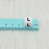 Lcmombay 500pcs Silicone Letters Beads Baby Teething Teethers English Alphabet Letter Beads BPA Free Baby Shower Gifts 12MM 6