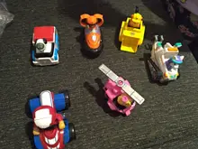 Figuras de acción de la Patrulla Canina, coche de rescate, modelo de figuras de acción, Chase, Ryder, chico