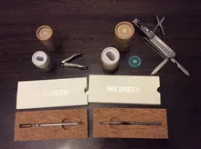 MR.GREEN-eliminador de cutículas, empujador de piel muerta, herramientas de manicura de decoración de uñas de acero inoxidable, limpiador de uñas
