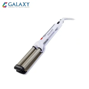 

Mincer GALAXY GL4602 with ceramic coating professional tapered hair curlers styler cone curling