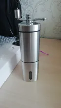 DEKO Manual café portátil amoladora de cerámica ajustable Molino de grano de café de acero inoxidable molinillos de cocina herramientas