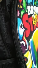 Brawling-mochila de dibujos animados de star Game Leon, Bolsa Escolar de juguete de alta capacidad de nailon, impermeable, bolsa de viaje, mochila de acción de dibujos animados