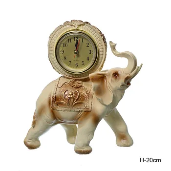 

Elephant figurine clock
