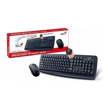 

COMBO KB-8100 GENIUS KEYBOARD + MOUSE WIRELESS