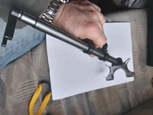 Catapulta tirachinas de alta precisión, barra recta telescópica de alta potencia, láser rojo, banda de goma plana de acero inoxidable para caza al aire libre