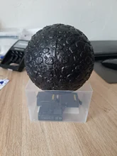 Lacrosse-pelota de masaje de cacahuete, bola ligera de alta densidad para Fitness, pelota de Yoga y masajes, alivia el dolor