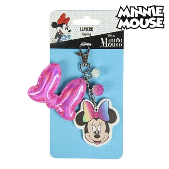 

3D Keychain Minnie Mouse 74130 Pink