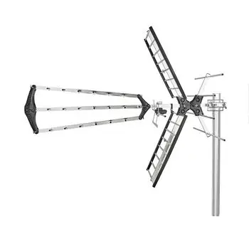 Наружная ТВ антенна | Максимальное усиление. 14 дБ VHF: 170-230 МГц UHF: 470-790 Электроника
