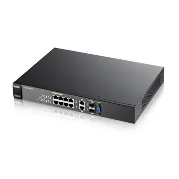 

MANAGED L2 8 PORT GIGABIT POE SWITCH + 2 COMBO SFP