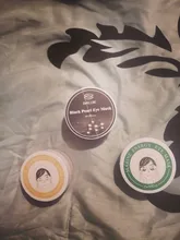 Mascarilla de colágeno con perlas negras, parches de Gel hidratante Natural para los ojos, elimina las ojeras, bolsa antiedad, cuidado de la piel, 60 uds.