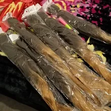 Mirras Mirror-extensiones de cabello trenzas fáciles de trenzar, conjunto de cabello trenzado con textura Yaki Afro Jumbo, con agua caliente