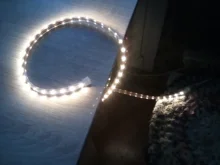 Tira de luces LED impermeable para exteriores, tira de luces LED SMD 2835, 1M, 2M, 5M, 10M, 20M, 25M, 220V, Flexible, color blanco cálido