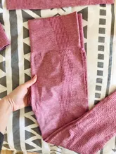 Yoga-Set Workout-Clothes Seamless Leggings Fitness-Crop-Top Sport-Suit Vital Gym Long-Sleeve