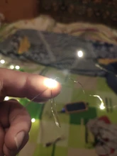 Fairy 2M 5M 10M Battery Operated LED Silver Wire String Lights For Wedding Christmas