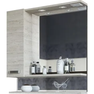 

Mirror-cabinet sanflor Texas 60 left, Wenge \ Oregon (c0000001972)