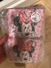 Disney-cartera con caricaturas para niños, monedero de Mickey Mouse, regalo para niña y niño, bolso de almacenamiento con llave colgante, Cartera de paquete para chico y Frozen