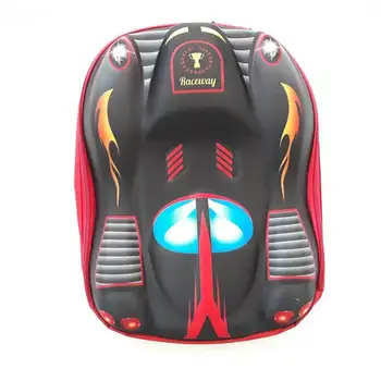 

Raceway Figured Male Baby Embossed Red Backpack Bag