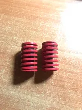 2 uds. Troquel de muelle de 25mm para OD de maletero trasero, puntal de portón trasero, barras izquierda rojas para Tesla modelo 3 2017 2018 2019 2020