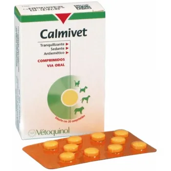 

CALMIVET 20 tranquilizer tablets for dogs and cats