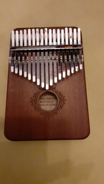 17 key kalimba thumb piano Mahogany Musical Instrument Beginner african kalimba With Accessory instructions tuning hammer photo review