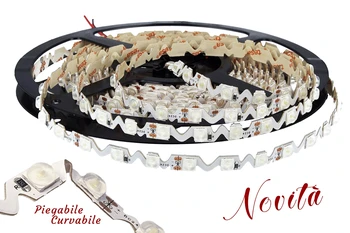 

24V coil Led Curvabile foldable warm white with lens 180 degree 20 W/M 8mm 300 smd 5054 for box body advertising without Om