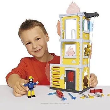 

Fire Sam, large training base with figure, 42 cm, 12/12,