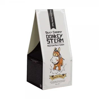 

Cream for face steam from donkey milk silky creamy donkey steam moisture Milky, 100 ml