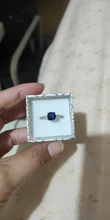 Huitan-anillo cuadrado de piedra azul para mujer, accesorios sencillos minimalistas, sortija, banda, joyería Anillos De Compromiso elegantes