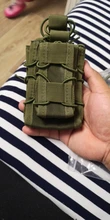 Bolsa táctica Molle para munición M4 M14 AK Airsoft, estuche de bolsillo abierto para Rifle, estuche para pistola Mag, accesorios de caza