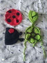 Ropa de bebé recién nacido bonito, punto de insectos, Crochet, disfraz para foto, accesorios de fotografía, ropa de bebé