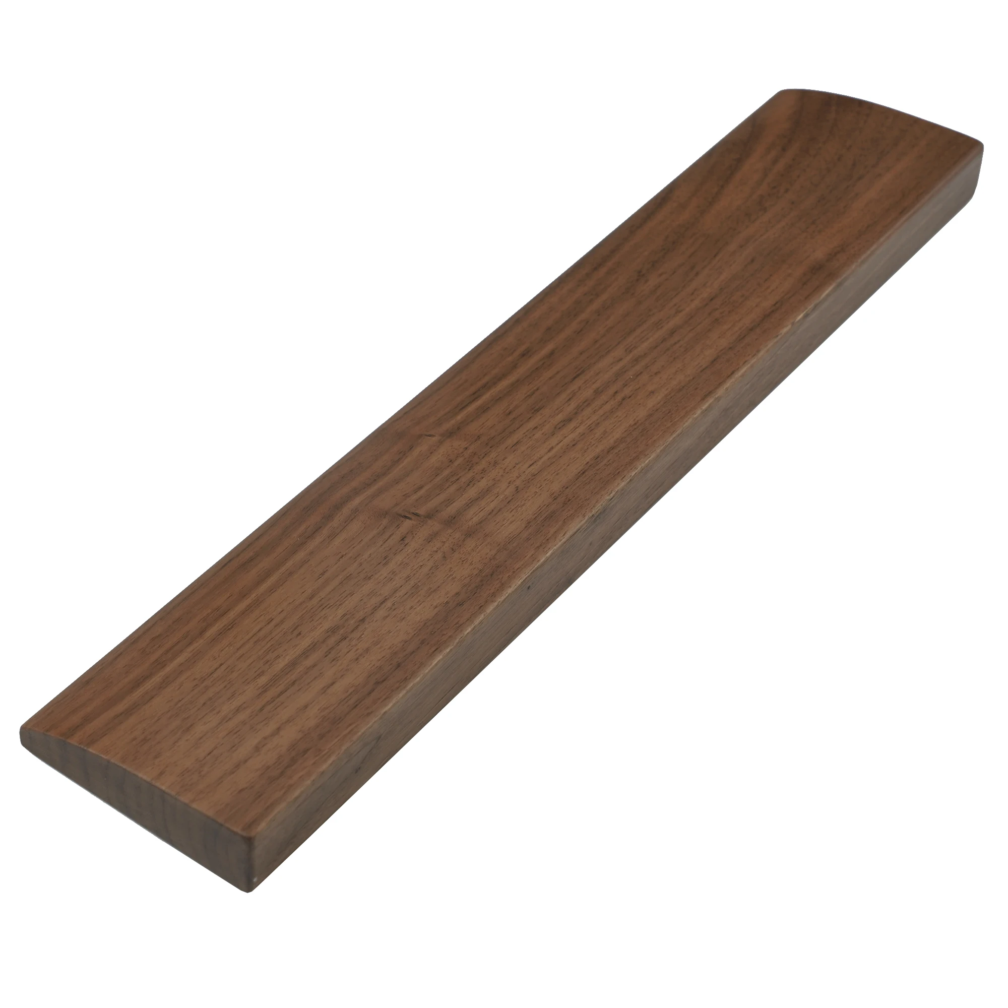 Walnut Madeira Wrist Rests para Teclado tipo Ergonômico Suporte de Pulso Borracha Pad 96 Melody96 Nym96 - Imagem 6