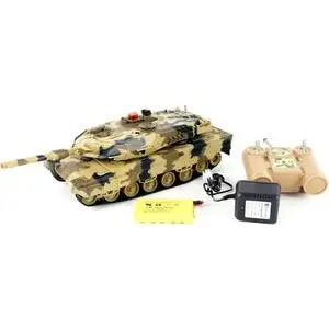 Радиоуправляемый танк Huan Qi Leopard 2A5 Infrared Battle Tank масштаб 1:28 40Mhz