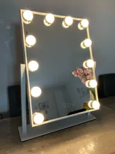 Espejo incluido táctil espejo con luz regulable con luz de Hollywood mesa de maquillaje vanidad lámpara led tocadores para maquillaje lumineux