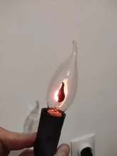 Light-Bulb Candle Fire-Lighting Energy-Saving-Lamp Emulation Retro-Decor Flame Led Edison