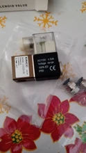 2V025-08 normalmente cerrado 12V 12V 24V 220V 1/4 BSP 2 2 posición de válvula solenoide de aire 2V025-08 Válvula de Control neumática