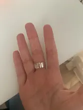 Anillos abiertos de Metal con letras Punk para mujeres y hombres, joyería de fiesta, regalos con letras, Color plateado, Vintage