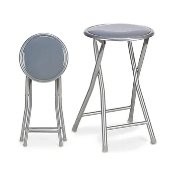 

Folding Stool Grey (30 x 45 x 30 cm)