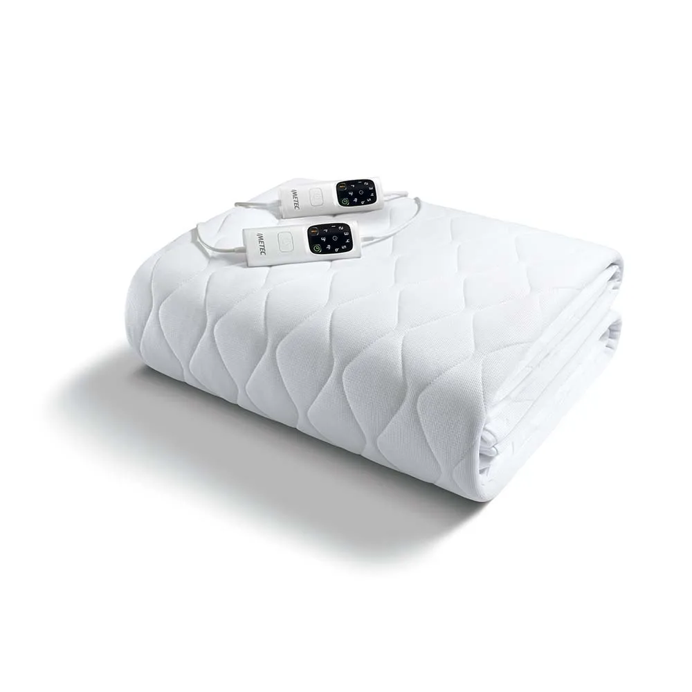 Imetec - Single Maxi Scaldasonno Mattress Cover 195x90 cm or Double 195x165  cm, knob with 6 Temperatures, Fast Heating, Hypoallergenic Fabric -  AliExpress