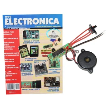 

Electronic Kit to fit: multitester detecting continuity + Magazine Todoelectronica N ° 24